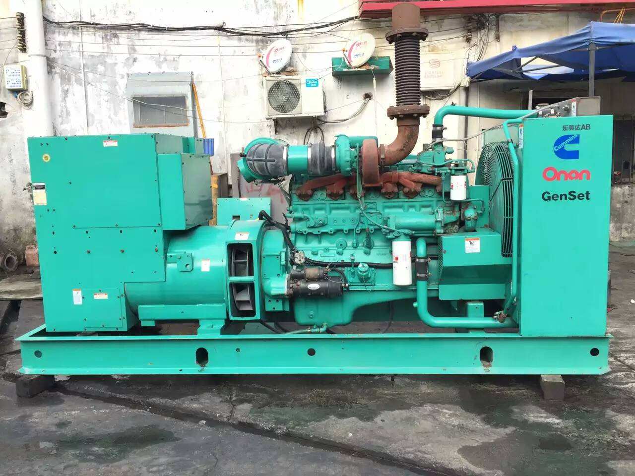 金牛租赁发电机-柴油发电机不正常冒烟的原因